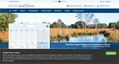 Desktop Screenshot of hotelrooland.nl